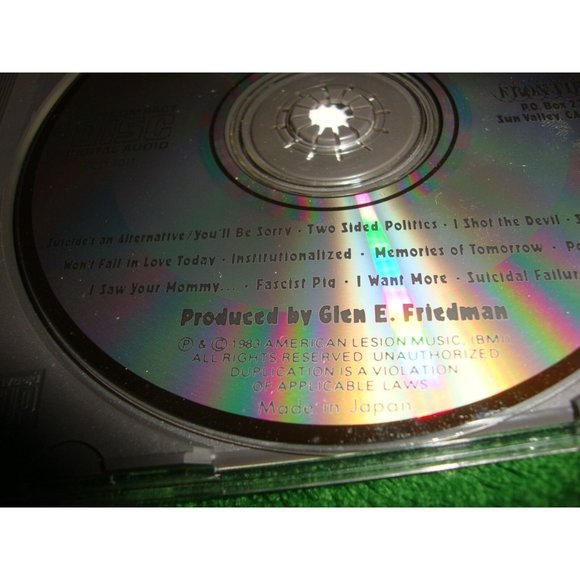 SUICIDAL TENDENCIES frontier cd FCD 1011 made in japan - Picture 5 of 5